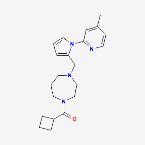 1-(cyclobutylcarbonyl)-4-{[1-(4-methylpyridin-2-yl)-1H-pyrrol-2-yl]methyl}-1,4-diazepane