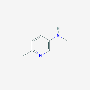 molecular formula C7H10N2 B037826 N,6-二甲基吡啶-3-胺 CAS No. 120739-89-1