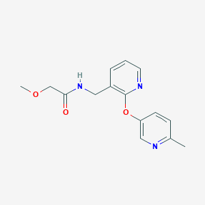 2-methoxy-N-({2-[(6-methyl-3-pyridinyl)oxy]-3-pyridinyl}methyl)acetamide