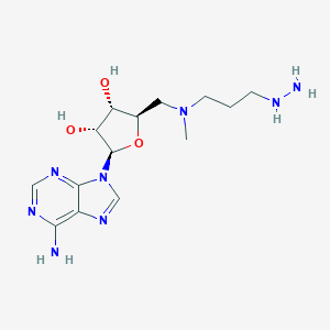 B037828 5'-Deoxy-5'-[(3-hydrazinopropyl)methylamino]adenosine CAS No. 112621-42-8