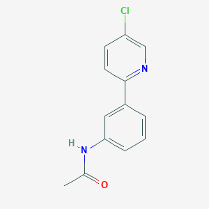 N-[3-(5-chloro-2-pyridinyl)phenyl]acetamide