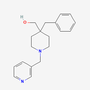 [4-Benzyl-1-(pyridin-3-ylmethyl)piperidin-4-yl]methanol