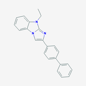 2-(biphenyl-4-yl)-9-ethyl-9H-imidazo[1,2-a]benzimidazole