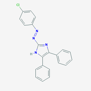 2-[(4-chlorophenyl)diazenyl]-4,5-diphenyl-1H-imidazole