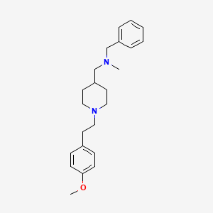 N-benzyl-1-{1-[2-(4-methoxyphenyl)ethyl]-4-piperidinyl}-N-methylmethanamine