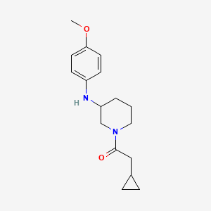 1-(cyclopropylacetyl)-N-(4-methoxyphenyl)-3-piperidinamine