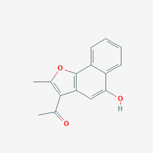 1-(5-Hydroxy-2-methylnaphtho[1,2-b]furan-3-yl)ethanone