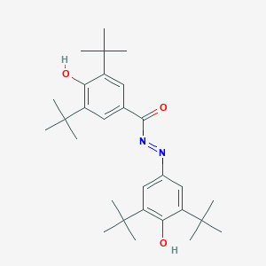 3,5-ditert-butyl-N'-(3,5-ditert-butyl-4-oxo-2,5-cyclohexadien-1-ylidene)-4-hydroxybenzohydrazide