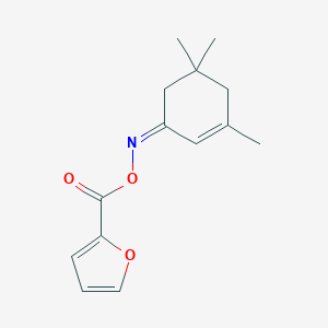 3,5,5-trimethyl-2-cyclohexen-1-one O-(2-furoyl)oxime