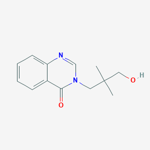 3-(3-Hydroxy-2,2-dimethylpropyl)quinazolin-4-one