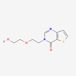 3-[2-(2-hydroxyethoxy)ethyl]thieno[3,2-d]pyrimidin-4(3H)-one