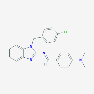 1-(4-chlorobenzyl)-N-{(E)-[4-(dimethylamino)phenyl]methylidene}-1H-benzimidazol-2-amine