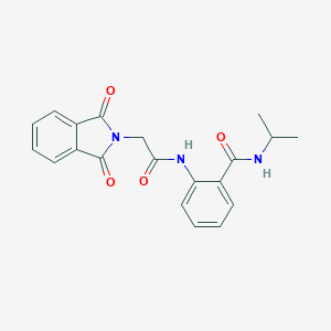 2-{[(1,3-dioxo-1,3-dihydro-2H-isoindol-2-yl)acetyl]amino}-N-isopropylbenzamide