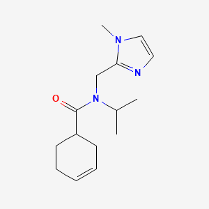 N-isopropyl-N-[(1-methyl-1H-imidazol-2-yl)methyl]-3-cyclohexene-1-carboxamide trifluoroacetate