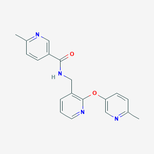 6-methyl-N-({2-[(6-methyl-3-pyridinyl)oxy]-3-pyridinyl}methyl)nicotinamide