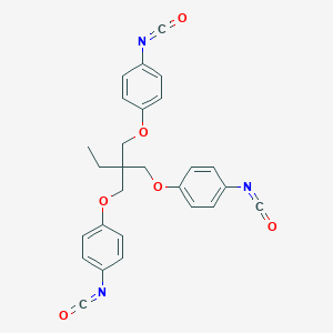 1-{2,2-Bis[(4-isocyanatophenoxy)methyl]butoxy}-4-isocyanatobenzene
