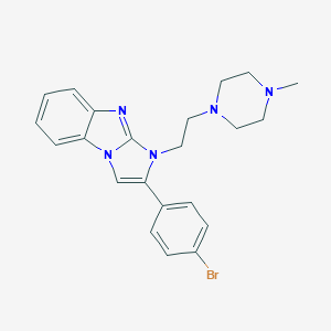 2-(4-bromophenyl)-1-[2-(4-methyl-1-piperazinyl)ethyl]-1H-imidazo[1,2-a]benzimidazole