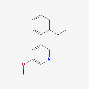 3-(2-ethylphenyl)-5-methoxypyridine