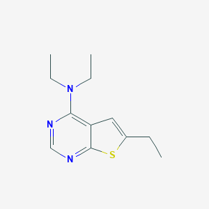 N,N,6-triethylthieno[2,3-d]pyrimidin-4-amine