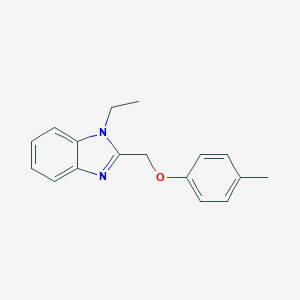 1-Ethyl-2-[(4-methylphenoxy)methyl]benzimidazole
