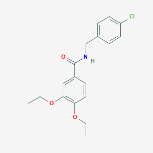 N-(4-chlorobenzyl)-3,4-diethoxybenzamide