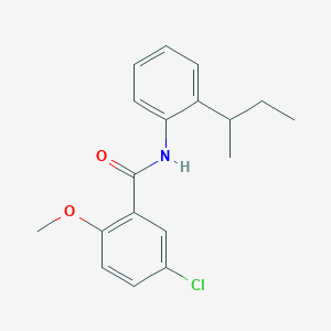 N-[2-(butan-2-yl)phenyl]-5-chloro-2-methoxybenzamide