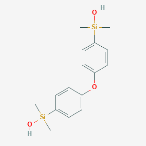 molecular formula C16H22O3Si2 B037893 4,4'-双(二甲基羟基硅基)二苯醚 CAS No. 2096-54-0