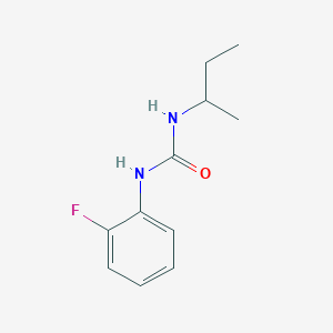 N-(sec-butyl)-N'-(2-fluorophenyl)urea