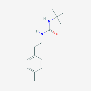 molecular formula C14H22N2O B378978 N-(tert-butyl)-N'-[2-(4-methylphenyl)ethyl]urea 