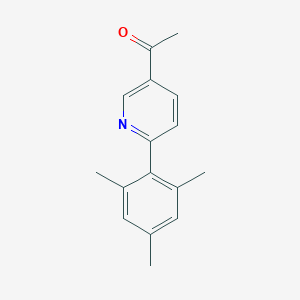 1-(6-mesitylpyridin-3-yl)ethanone