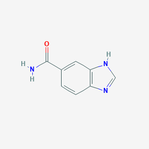 molecular formula C8H7N3O B037902 1H-Benzo[d]imidazole-6-carboxamide CAS No. 116568-17-3