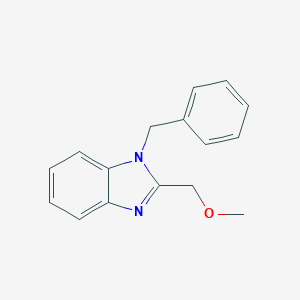 molecular formula C16H16N2O B379032 1-Benzyl-2-methoxymethyl-1H-benzoimidazole CAS No. 612524-61-5