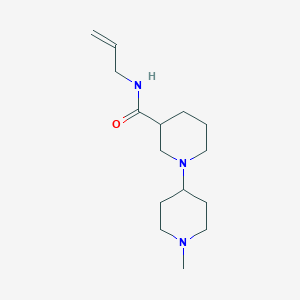 N-allyl-1'-methyl-1,4'-bipiperidine-3-carboxamide