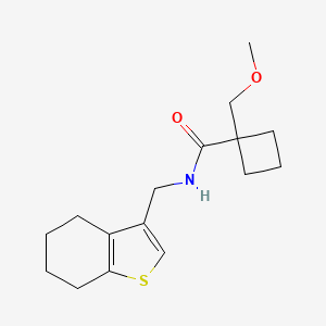 1-(methoxymethyl)-N-(4,5,6,7-tetrahydro-1-benzothien-3-ylmethyl)cyclobutanecarboxamide