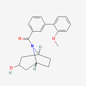 (3-endo)-8-[(2'-methoxybiphenyl-3-yl)carbonyl]-8-azabicyclo[3.2.1]octan-3-ol