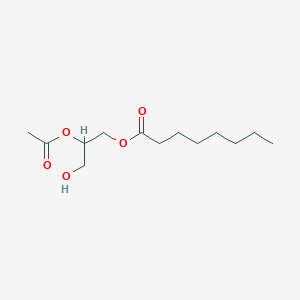 molecular formula C13H24O5 B037914 1-Octanoyl-2-acetylglycerol CAS No. 112529-17-6