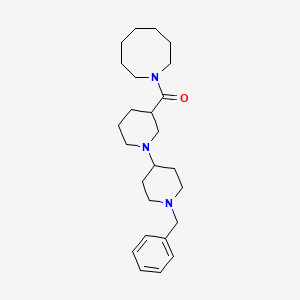 Azocan-1-yl-[1-(1-benzylpiperidin-4-yl)piperidin-3-yl]methanone