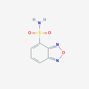 molecular formula C6H5N3O3S B037917 2,1,3-Benzoxadiazole-4-sulfonamide CAS No. 114322-13-3