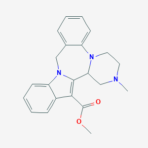 molecular formula C22H23N3O2 B037918 Serazapine CAS No. 115313-22-9