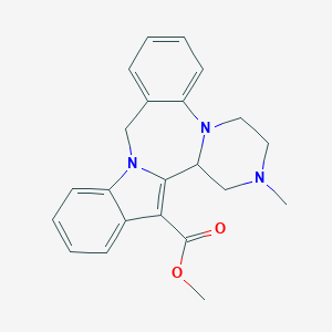 molecular formula C22H23N3O2 B037918 舍拉沙平 CAS No. 115313-22-9