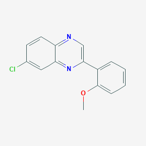 7-chloro-2-(2-methoxyphenyl)quinoxaline