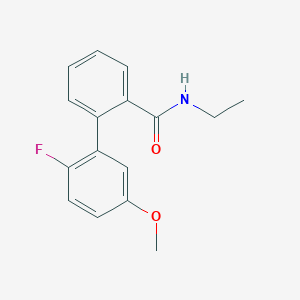 N-ethyl-2'-fluoro-5'-methoxybiphenyl-2-carboxamide