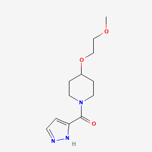 4-(2-methoxyethoxy)-1-(1H-pyrazol-3-ylcarbonyl)piperidine