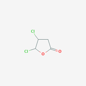 molecular formula C4H4Cl2O2 B037930 4,5-Dichlorooxolan-2-one CAS No. 114434-99-0
