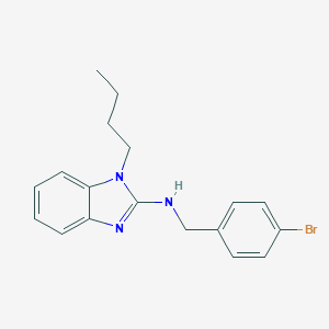 N-(4-bromobenzyl)-1-butyl-1H-benzimidazol-2-amine