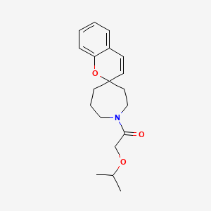 1-(isopropoxyacetyl)spiro[azepane-4,2'-chromene]