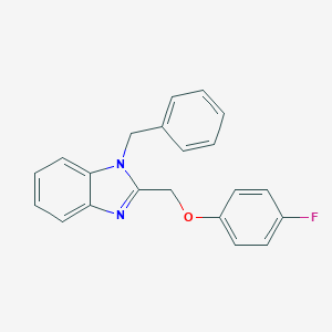 1-benzyl-2-[(4-fluorophenoxy)methyl]-1H-benzimidazole