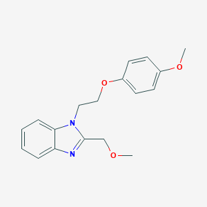 2-Methoxymethyl-1-[2-(4-methoxy-phenoxy)-ethyl]-1H-benzoimidazole