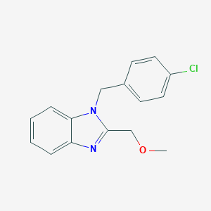 [1-(4-chlorobenzyl)-1H-benzimidazol-2-yl]methyl methyl ether