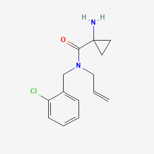 N-allyl-1-amino-N-(2-chlorobenzyl)cyclopropanecarboxamide hydrochloride